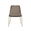 OTI Dining Carlo Taupe and Gold Dining Chair House of Isabella UK