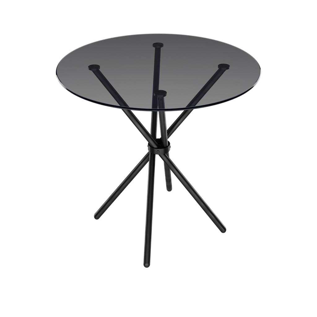 OTI Dining Casa Black Table with Smith Ivory Chairs House of Isabella UK
