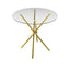 OTI Dining Casa Glass & Silver Dining Table House of Isabella UK