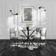 OTI Dining Casa Glass & Silver Dining Table House of Isabella UK