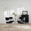 OTI Dining Casa Gold Table with Smith Loaf Chairs House of Isabella UK