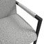 OTI Dining Cleaver Smoked Pearl and Black Dining Chairs with Arms House of Isabella UK