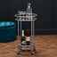 OTI Dining Collins Drinks Trolley Silver House of Isabella UK