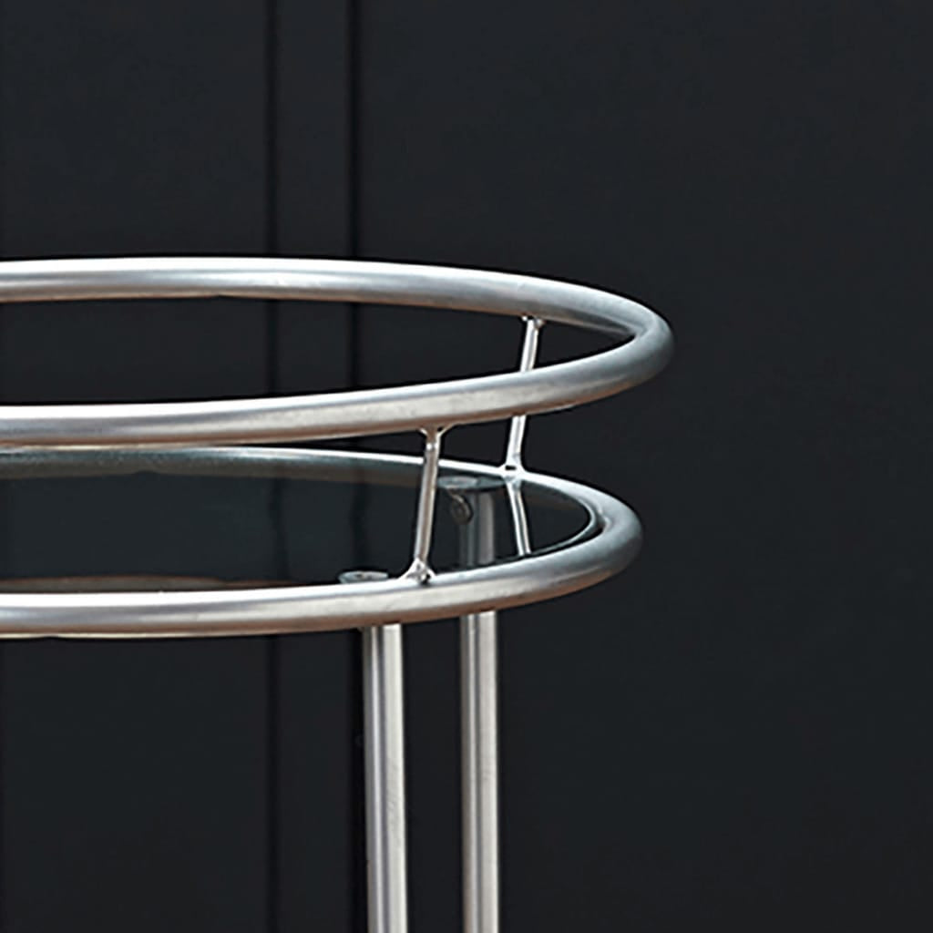 OTI Dining Collins Drinks Trolley Silver House of Isabella UK