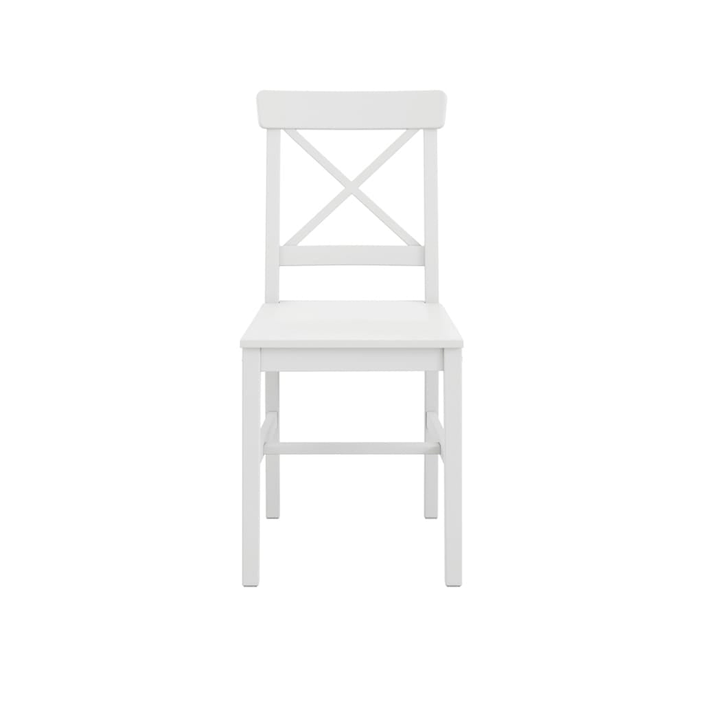 OTI Dining Crawford White 4 Seater Dining Set House of Isabella UK
