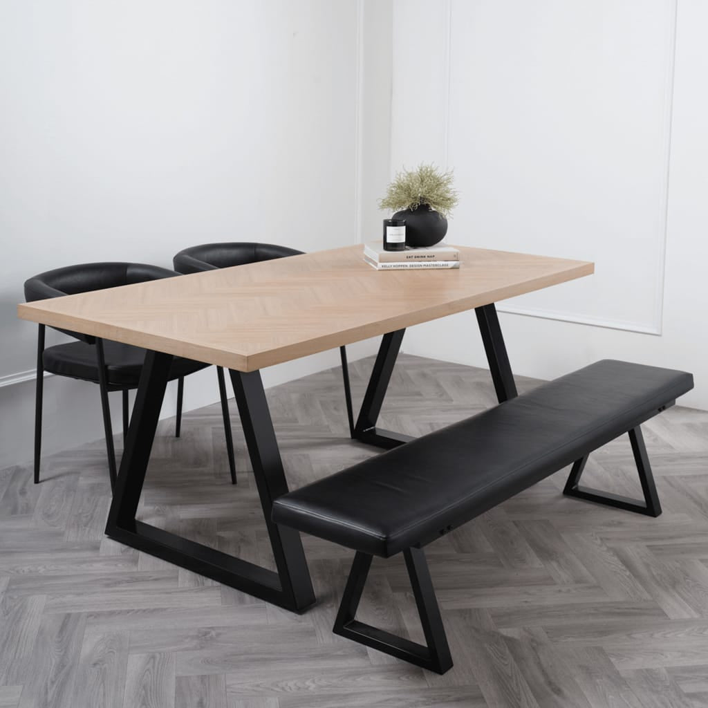 OTI Dining Hyde Natural Dining Table House of Isabella UK