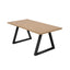 OTI Dining Hyde Natural Dining Table House of Isabella UK