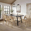 OTI Dining Louie Black Dining Table House of Isabella UK