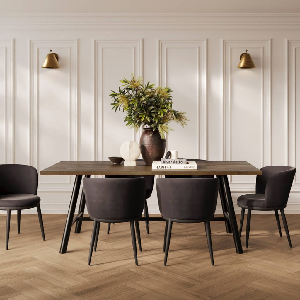 OTI Dining Louie Coffee Dining Table House of Isabella UK