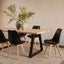 OTI Dining Louvre Black Dining Chairs House of Isabella UK