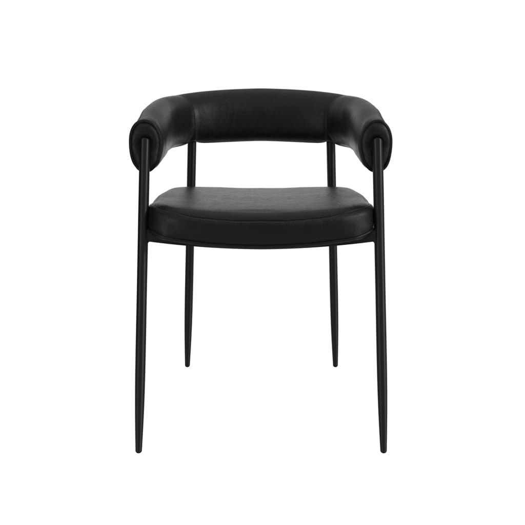 OTI Dining Queens Black Dining Chair House of Isabella UK