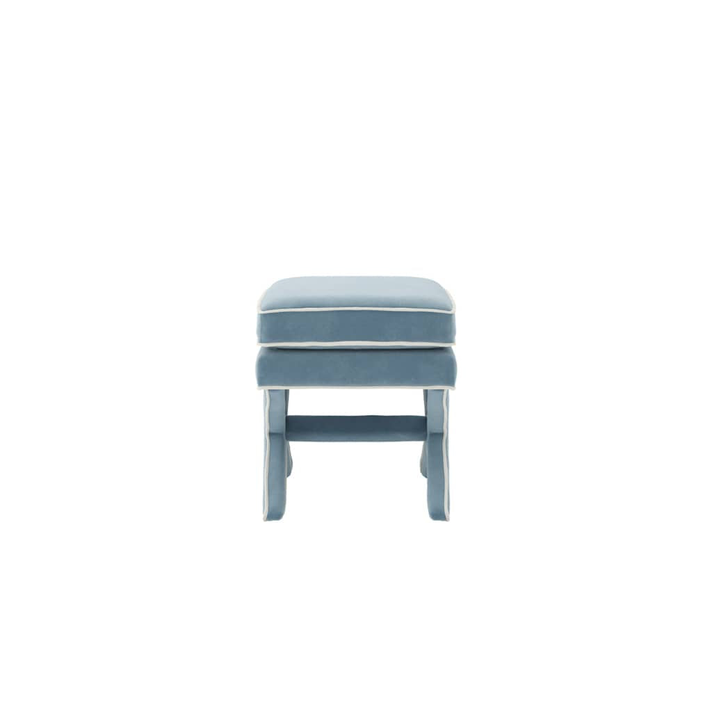 OTI Dining Rhode Ice Blue Stool House of Isabella UK