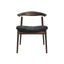 OTI Dining Seine Coal and Chocolate Dining Chair House of Isabella UK