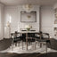 OTI Dining Seine Coal and Chocolate Dining Chair House of Isabella UK