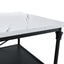 OTI Kitchen Fairmont Marble & Black Kitchen Island House of Isabella UK