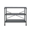 OTI Kitchen Fairmont Marble & Black Kitchen Island House of Isabella UK
