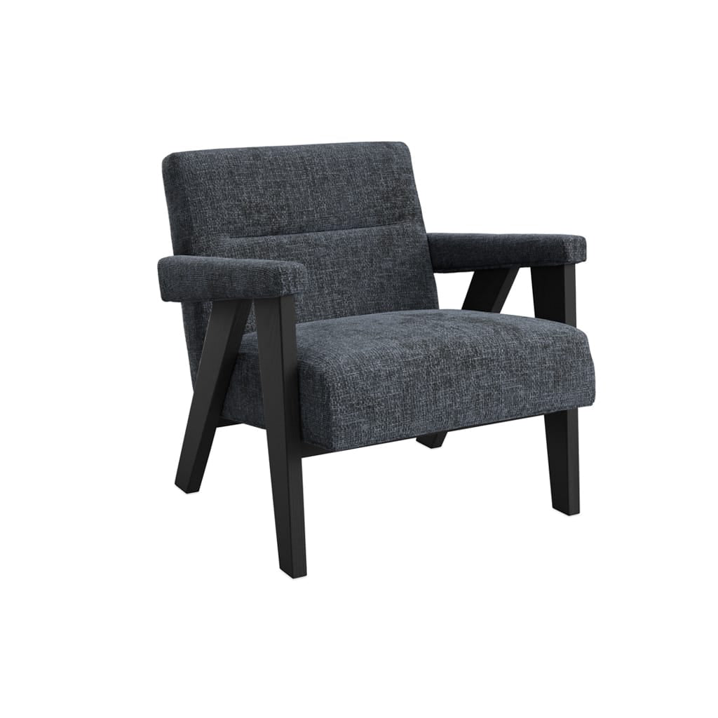 OTI Living Abel Coal and Black Chair House of Isabella UK