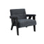 OTI Living Abel Coal and Black Chair House of Isabella UK