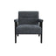 OTI Living Abel Coal and Black Chair House of Isabella UK