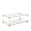 OTI Living Amangiri Clear Coffee Table House of Isabella UK