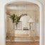 OTI Living Amangiri Clear Console Table House of Isabella UK