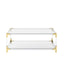 OTI Living Amangiri Clear Console Table House of Isabella UK