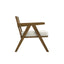 OTI Living Arizona Smoked Accent Chair House of Isabella UK
