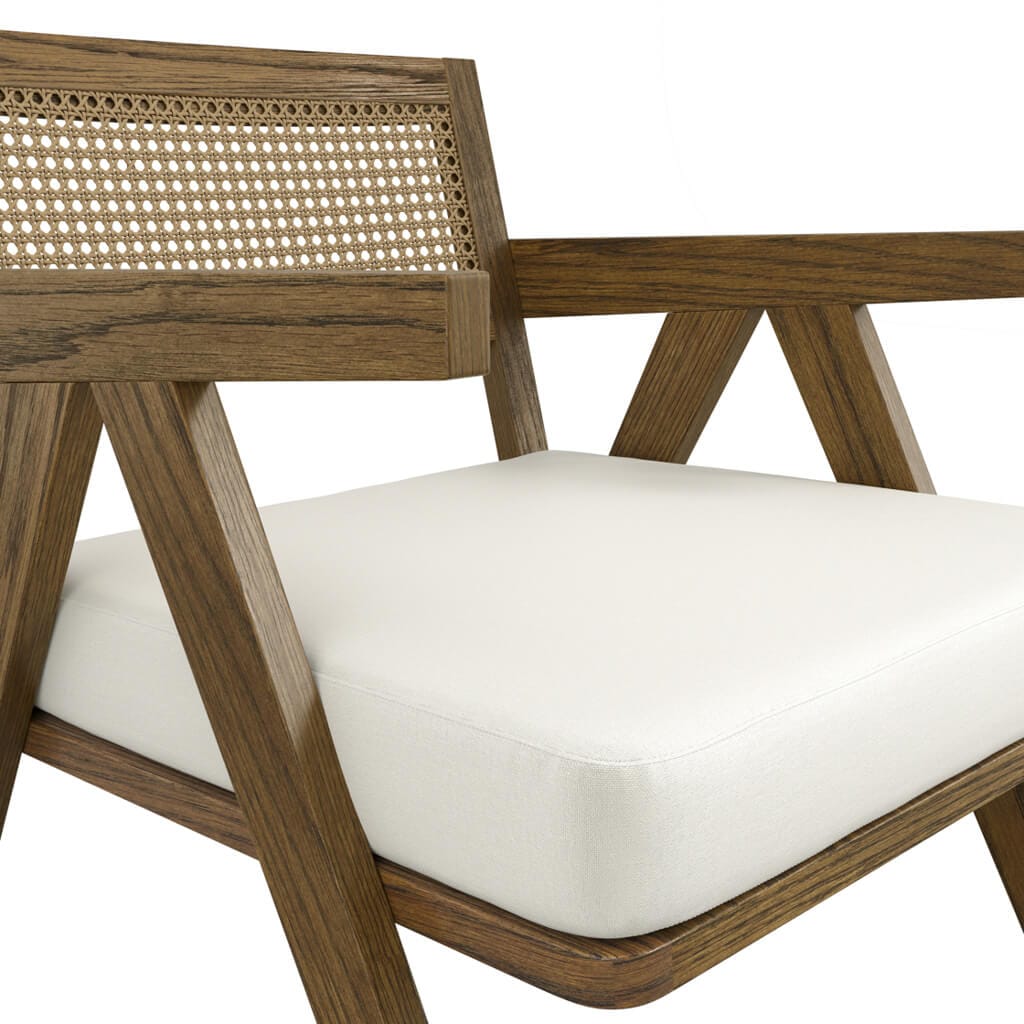 OTI Living Arizona Smoked Accent Chair House of Isabella UK