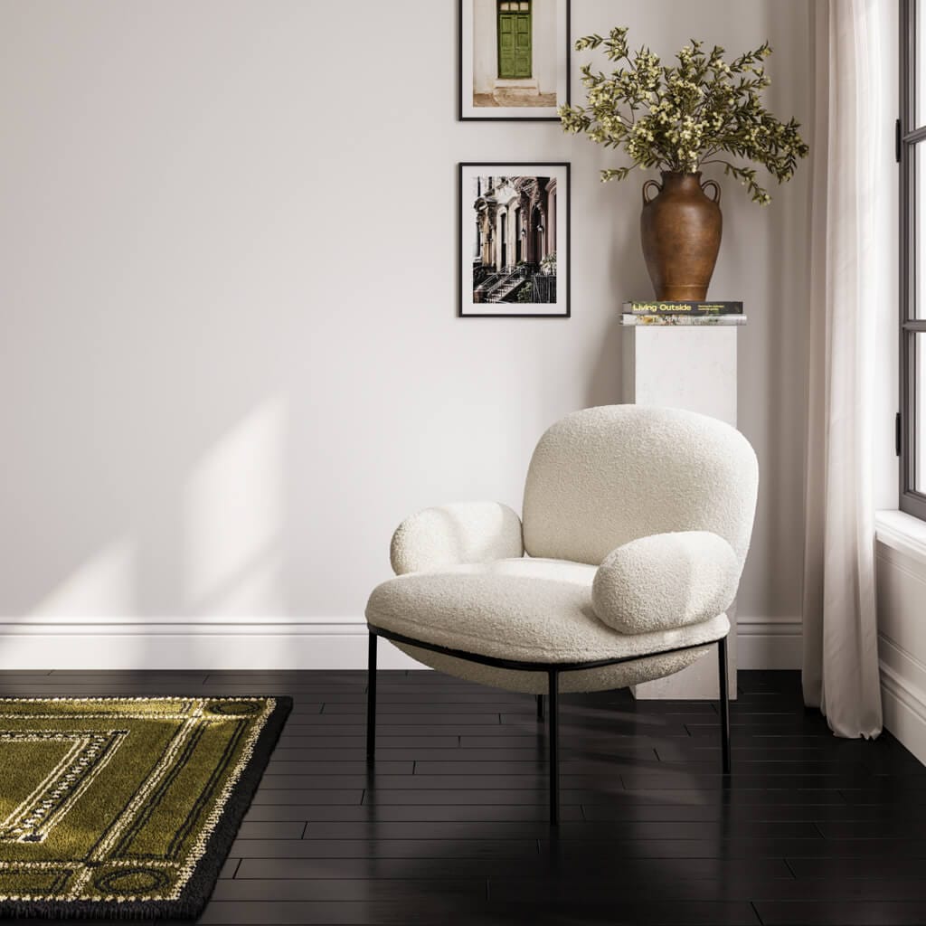 OTI Living Avery Ivory Chair House of Isabella UK