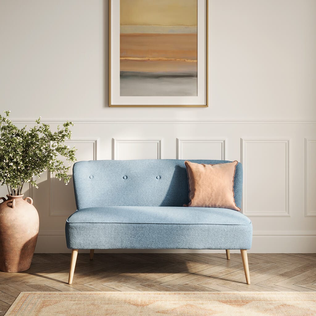 OTI Living Beau Blue Sofa House of Isabella UK