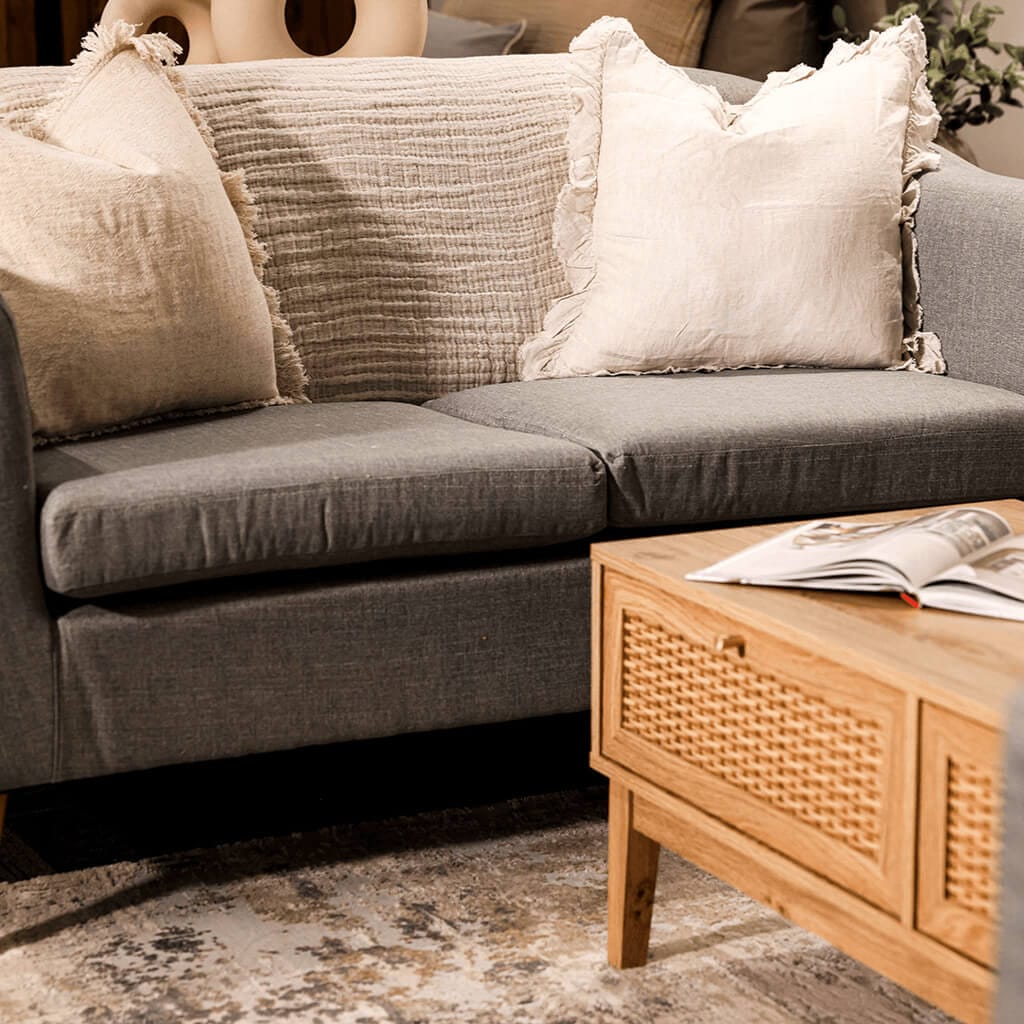OTI Living Bordeaux Oak Coffee Table House of Isabella UK