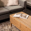 OTI Living Bordeaux Oak Coffee Table House of Isabella UK