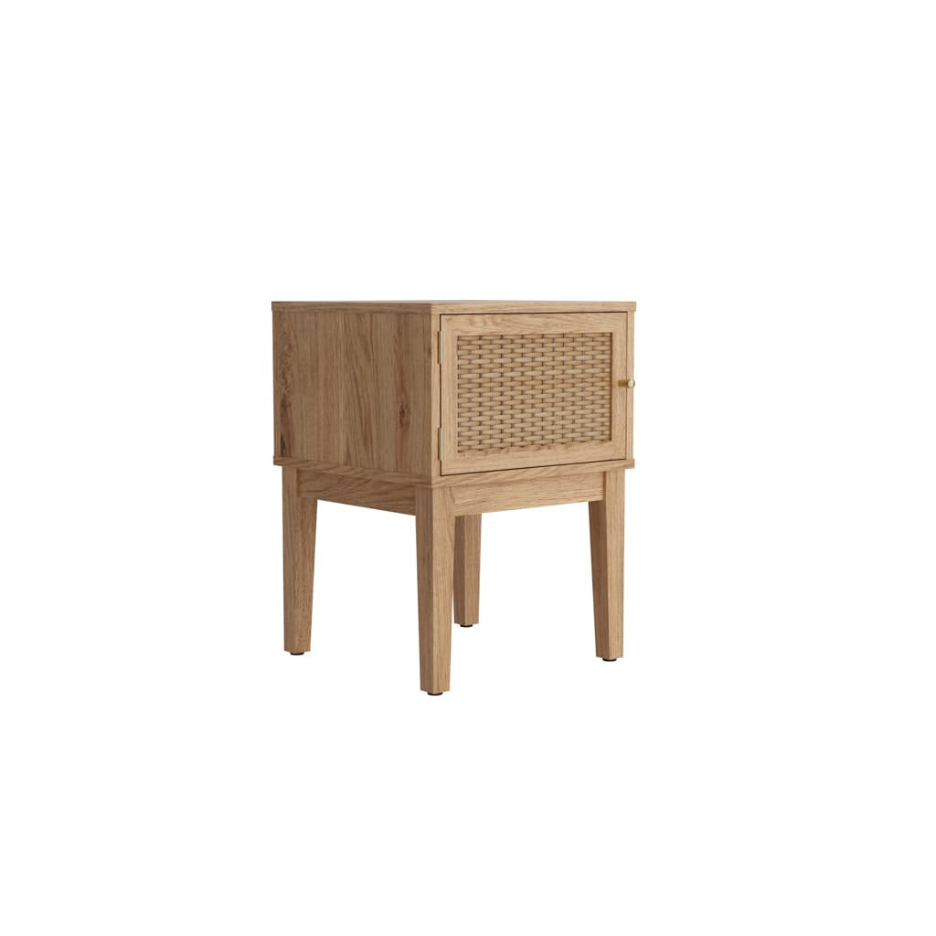 OTI Living Bordeaux Oak Side Table House of Isabella UK