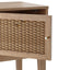 OTI Living Bordeaux Oak Side Table House of Isabella UK
