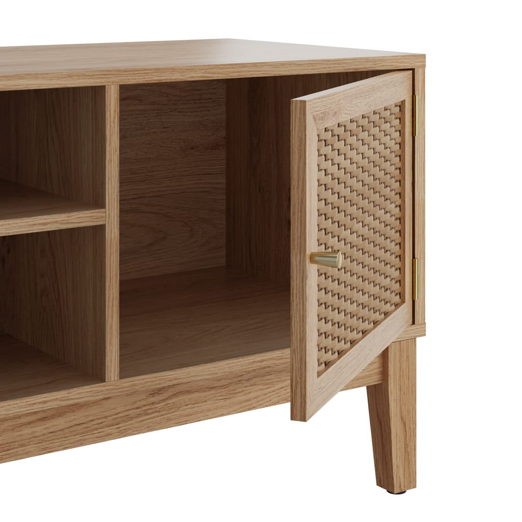 OTI Living Bordeaux Oak TV Unit House of Isabella UK