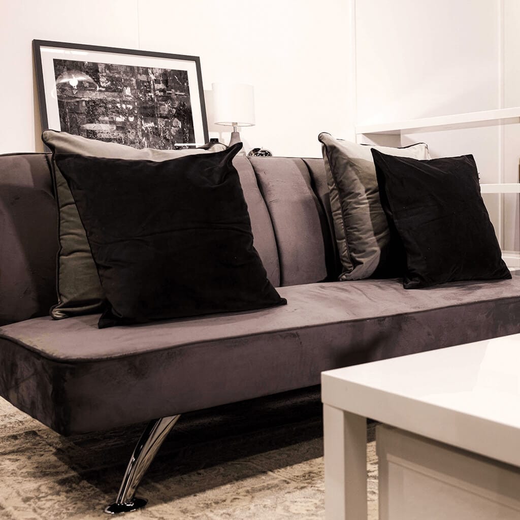 OTI Living Brighton Grey Sofa Bed House of Isabella UK