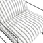 OTI Living Brook Chalk Stripe Chair House of Isabella UK