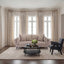OTI Living Carter Taupe 3 Seater Sofa House of Isabella UK