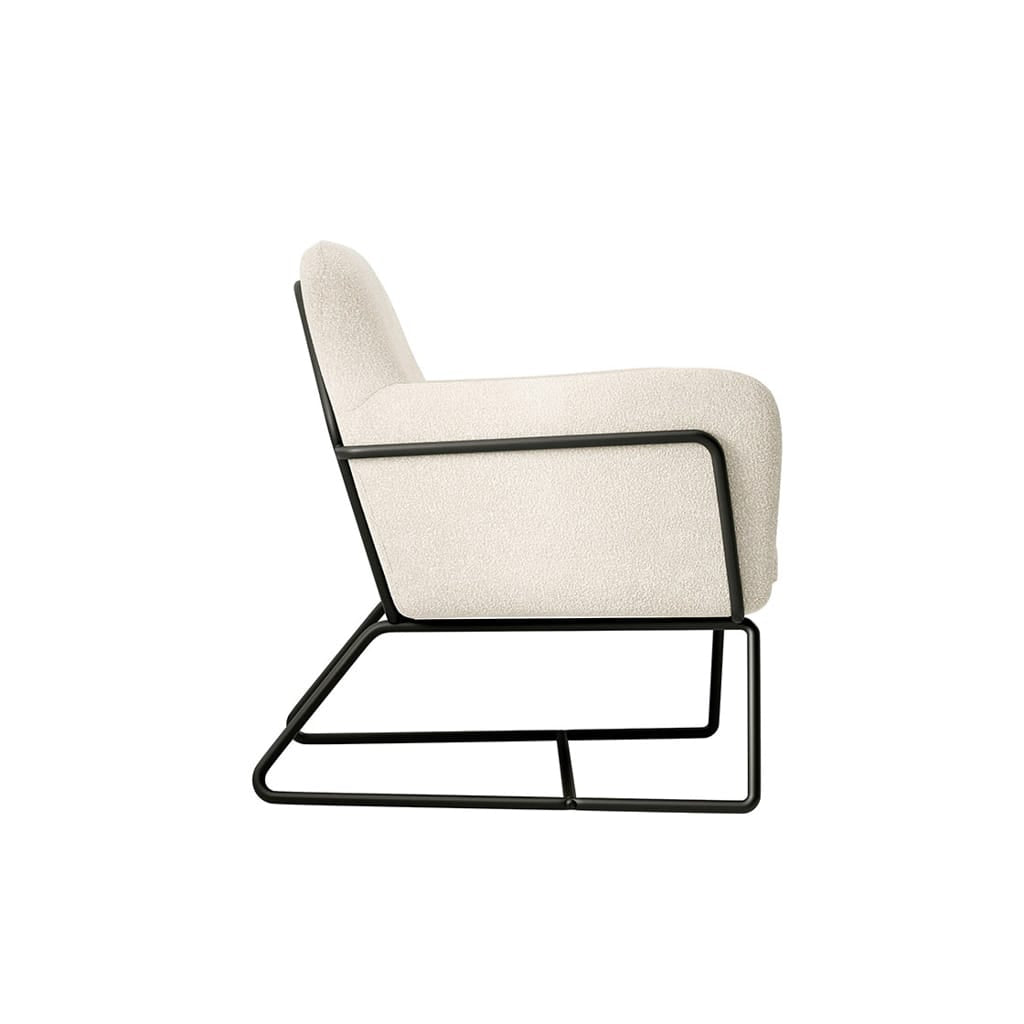 OTI Living Charles Ivory Boucle Chair House of Isabella UK