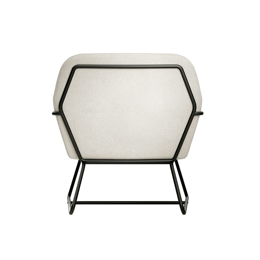 OTI Living Charles Ivory Boucle Chair House of Isabella UK