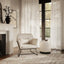 OTI Living Charles Ivory Boucle Chair House of Isabella UK