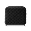 OTI Living Colline Small Black Pouffe House of Isabella UK