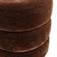 OTI Living Emi Brandy and Black Pouffe House of Isabella UK