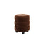 OTI Living Emi Brandy and Black Pouffe House of Isabella UK