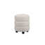 OTI Living Emi Ivory and Black Pouffe House of Isabella UK