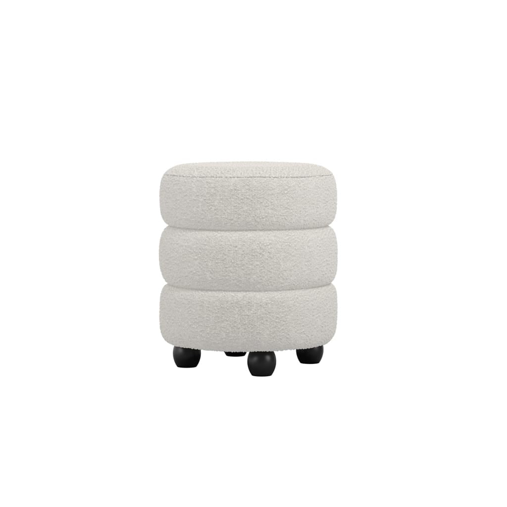 OTI Living Emi Mole and Black Pouffe House of Isabella UK