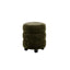 OTI Living Emi Olive and Black Pouffe House of Isabella UK