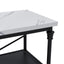 OTI Living Fairmont Marble & Black Console Table House of Isabella UK