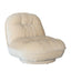 OTI Living Gray Natural Swivel Chair House of Isabella UK