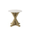 OTI Living Harrow Stone & Latte Side Table House of Isabella UK
